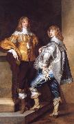 Anthony Van Dyck Lord John Stuart and His Brother,Lord Bernard Stuart Spain oil painting artist